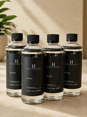 My Way 500ml Diffuser Oil I Hotel Miami , Hotel Collection Aroma360 pack of 4